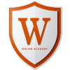 Logotipo de la Academia W, cursos online, aprendizaje a distancia.